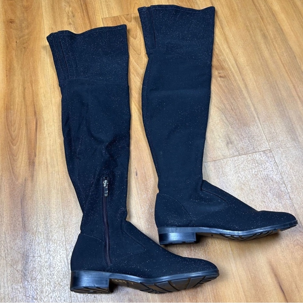 Marc Fisher Women’s Midnight Over the Knee Boots Size:6.5 M
